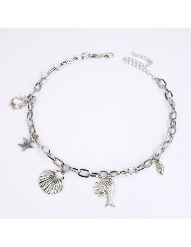 Collar Multicharms Ocean Colors