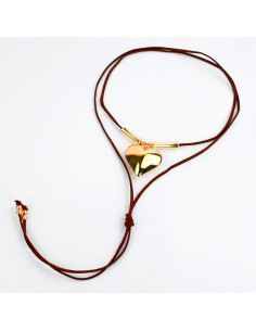 Collar de Gamuza Bubble Love