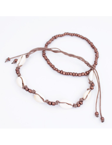 Set Tobilleras Nature Color