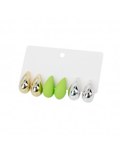 Set Aros Chunky Mini Drops Colors | Venta mayorista – Infinita