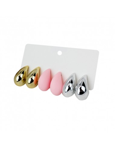 Set Aros Chunky Mini Drops Colors | Venta mayorista – Infinita