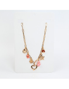 Collar Multicharms Ceramic Love