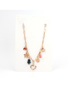 Collar Multicharms Ceramic Love