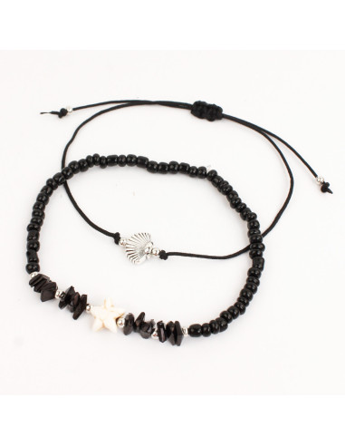 Set Tobillera Summer Scales