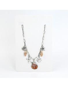 Collar Multicharms Marine Shells