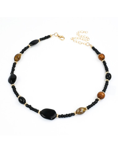 Collar Flexible  Wood And Acrylic