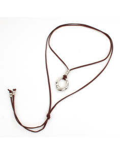 Collar de Gamuza Melted Circle