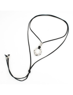 Collar de Gamuza Melted Circle