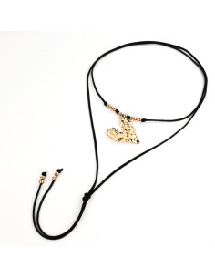 Collar de Gamuza Golden Lover