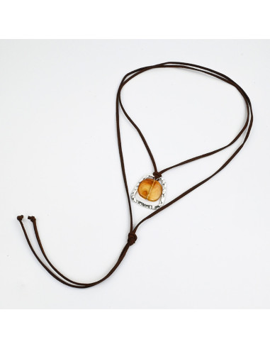 Collar de Gamuza Boho Candy