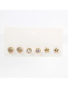 Set x3 Aros Golden Diva