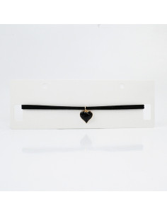 Choker de Gamuza Dark Heart
