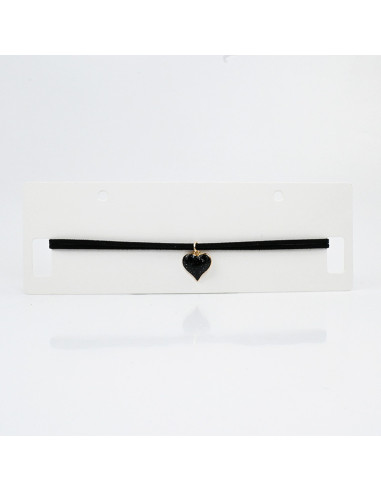 Choker de Gamuza Dark Heart
