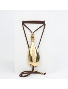 Collar de Gamuza Full Gold Tear