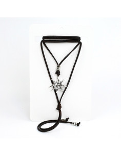 Collar de Gamuza Boho Sun