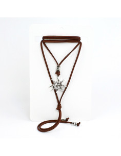 Collar de Gamuza Boho Sun