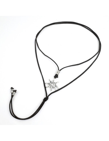 Collar de Gamuza Boho Sun