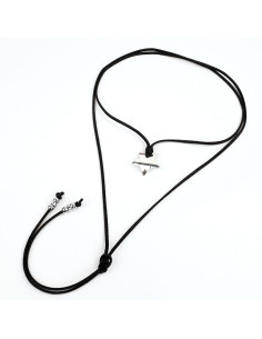 Collar de Gamuza Curved Star