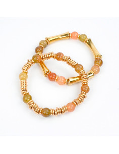 Set Pulsera Golden Goddess