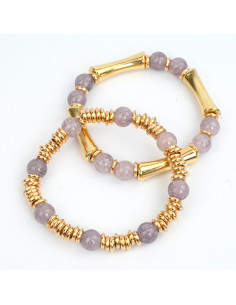 Set Pulsera Golden Goddess