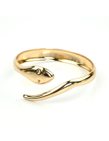 Brazalete Thin Golden Snake