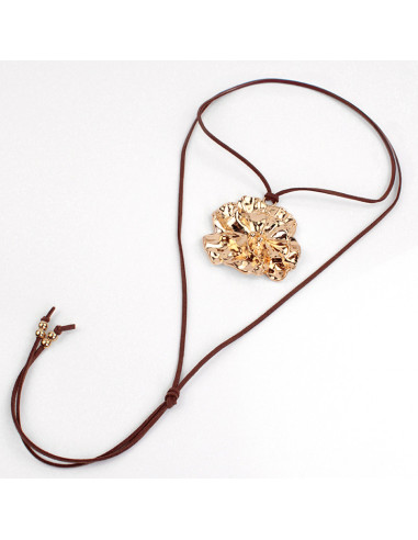 Collar de Gamuza Organic New Flower