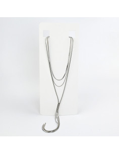 Collar de Cadenas Silver Tie