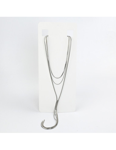 Collar de Cadenas Silver Tie
