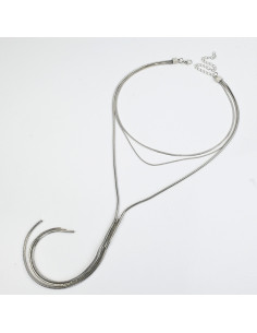 Collar de Cadenas Silver Tie