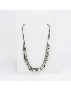 Collar de Cadenas Full Silver