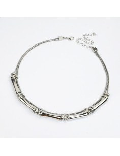 Collar de Cadenas Full Silver