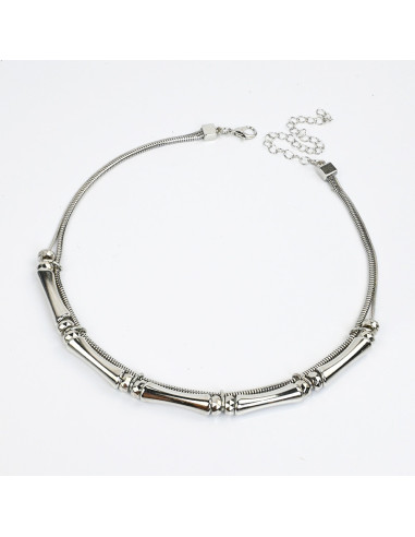 Collar de Cadenas Full Silver