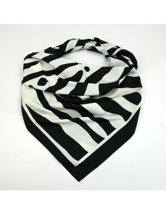 Pañuelo XXL Stripes Black | Venta mayorista – Infinita