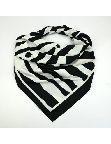 Pañuelo XXL Stripes Black | Venta mayorista – Infinita