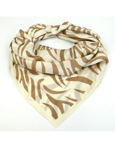 Pañuelo Clasic Zebra Sand (70x70)