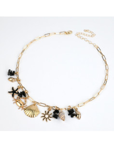 Collar Multicharms Corals