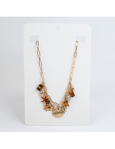 Collar Multicharms Corals