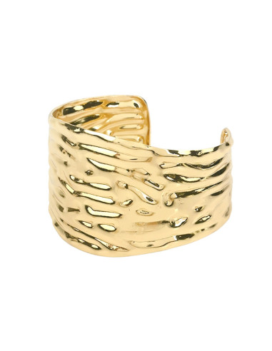 Brazalete Textured Gold