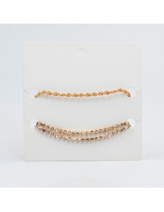 Set de Pulseras Golden Glam
