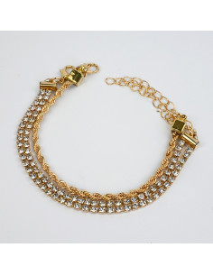 Set de Pulseras Golden Glam