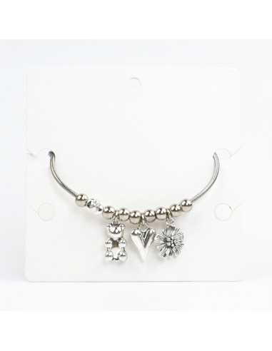 Pulsera Silver Charms