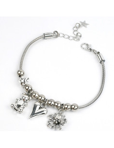 Pulsera Silver Charms
