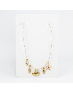 Collar Multicharms Golden Sea