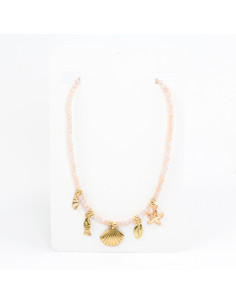 Collar Multicharms Golden Sea