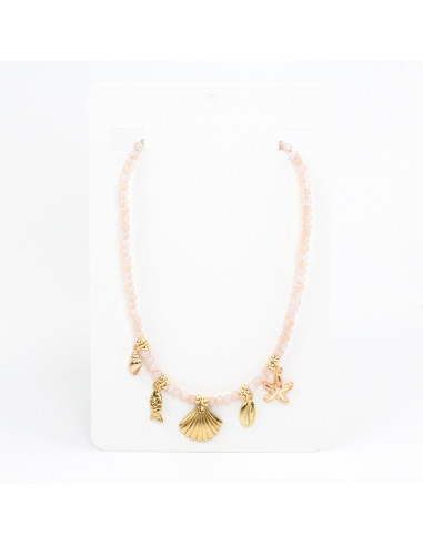 Collar Multicharms Golden Sea
