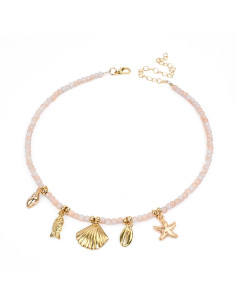 Collar Multicharms Golden Sea