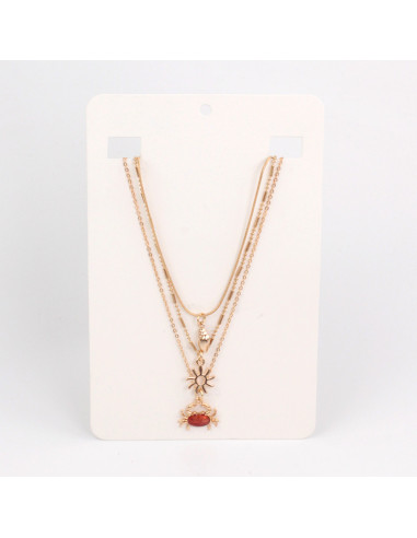 Collar de Cadena Crab Color