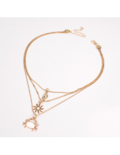 Collar de Cadena Crab Color