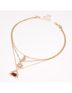 Collar de Cadena Crab Color