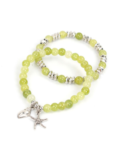 Set Pulsera Elásticas Charms Summer